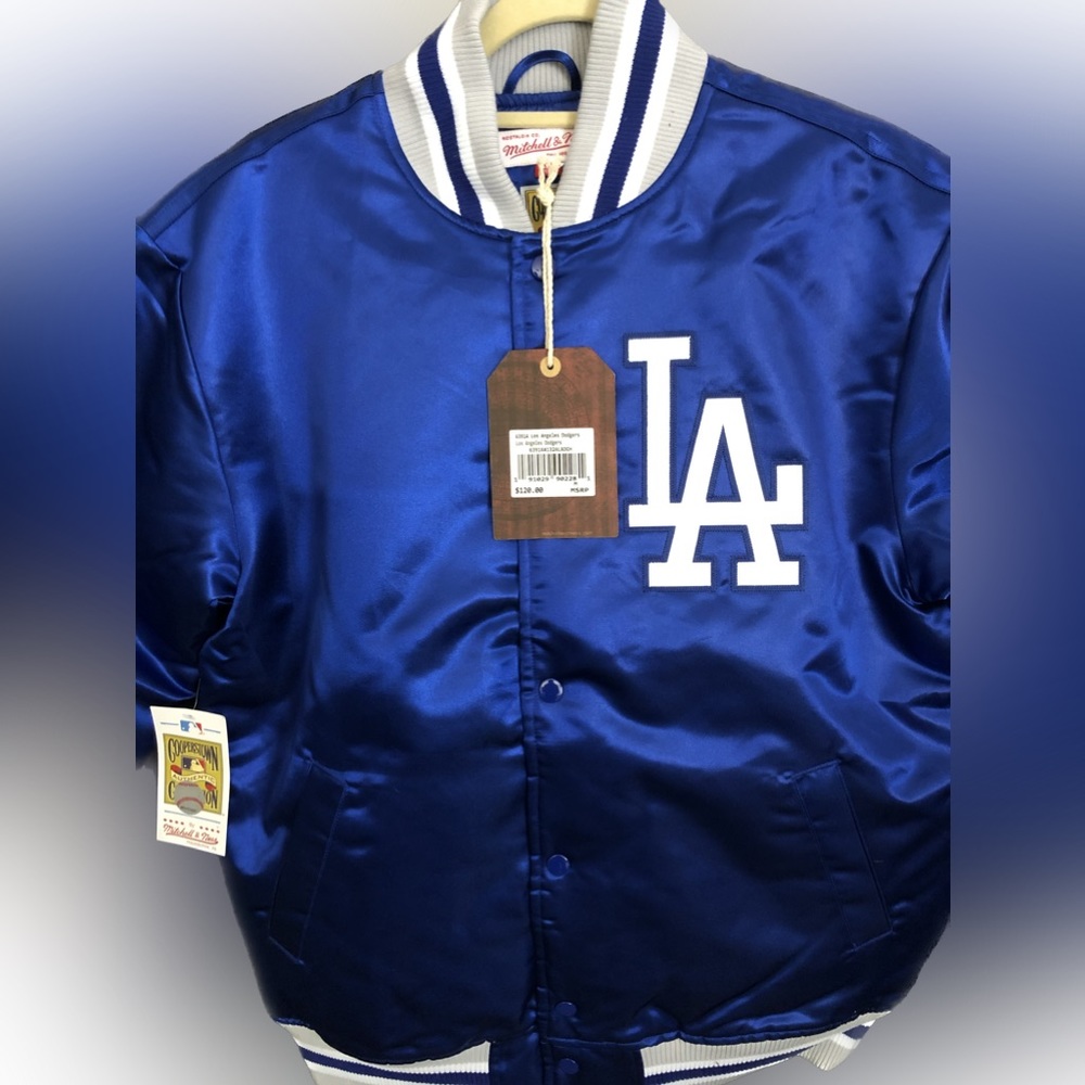 Mitchell & Ness: LA Dodgers Satin Jacket